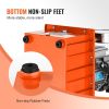 VEVOR Electric Hydraulic Pump, 10000 PSI 750W 110V 488 in³/8L Capacity, Single Acting Solenoid Valve