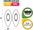 25 Pack High Visibility Safety Vests with Orange Trim Silver Tape. Yellow Lightweight Comfortable Vests. Breathable Polyester Vests. Neon Yellow Vests